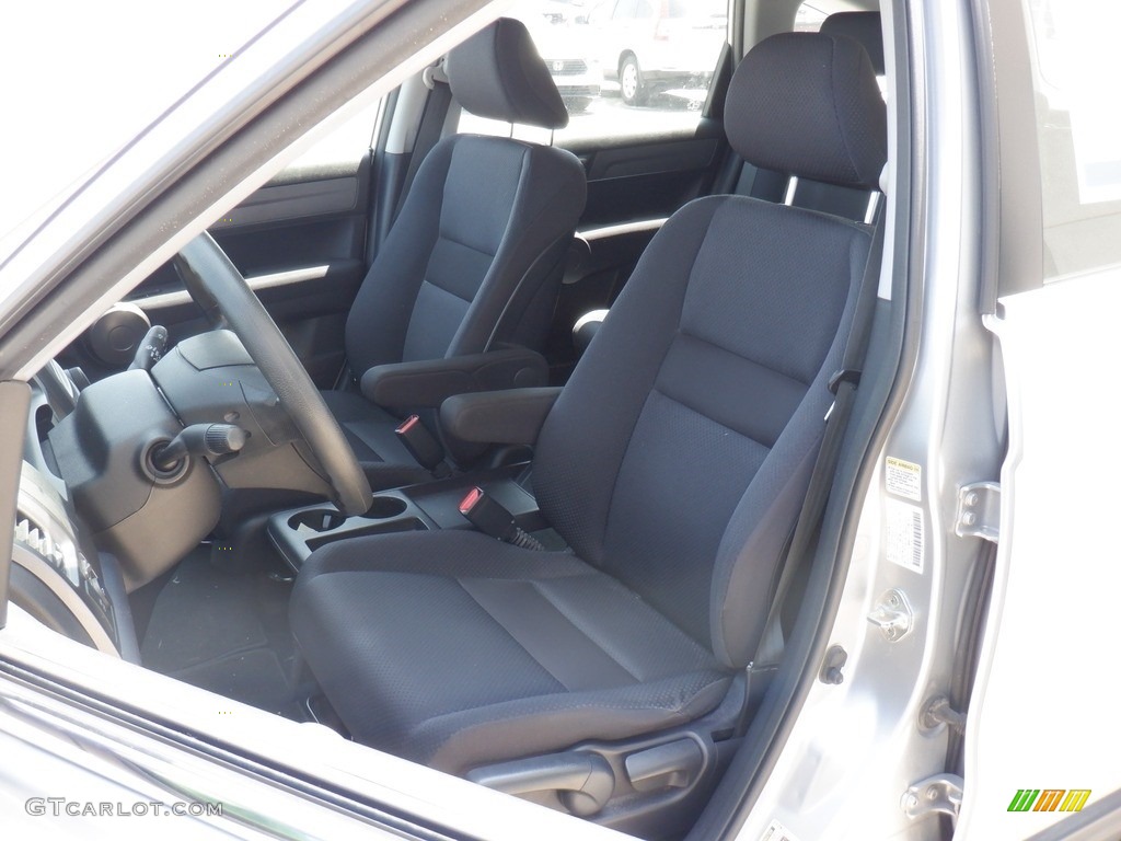 2009 CR-V LX 4WD - Alabaster Silver Metallic / Black photo #14