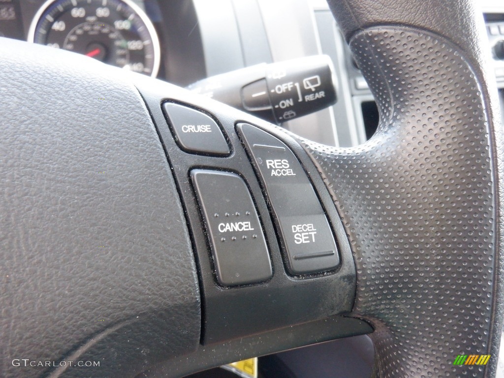 2009 CR-V LX 4WD - Alabaster Silver Metallic / Black photo #18