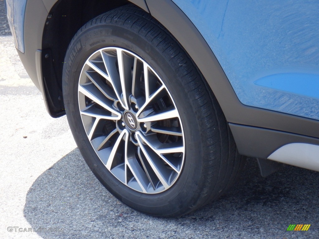 2020 Tucson Limited AWD - Aqua Blue / Black photo #2