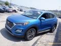 2020 Aqua Blue Hyundai Tucson Limited AWD  photo #4