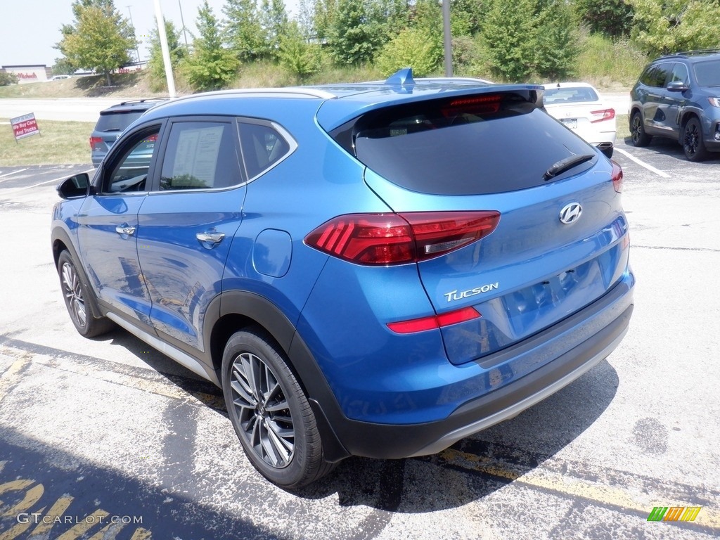 2020 Tucson Limited AWD - Aqua Blue / Black photo #6