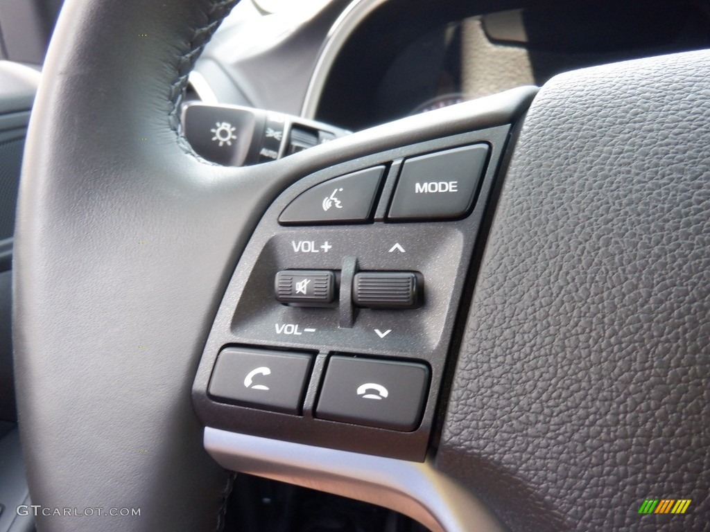 2020 Tucson Limited AWD - Aqua Blue / Black photo #24