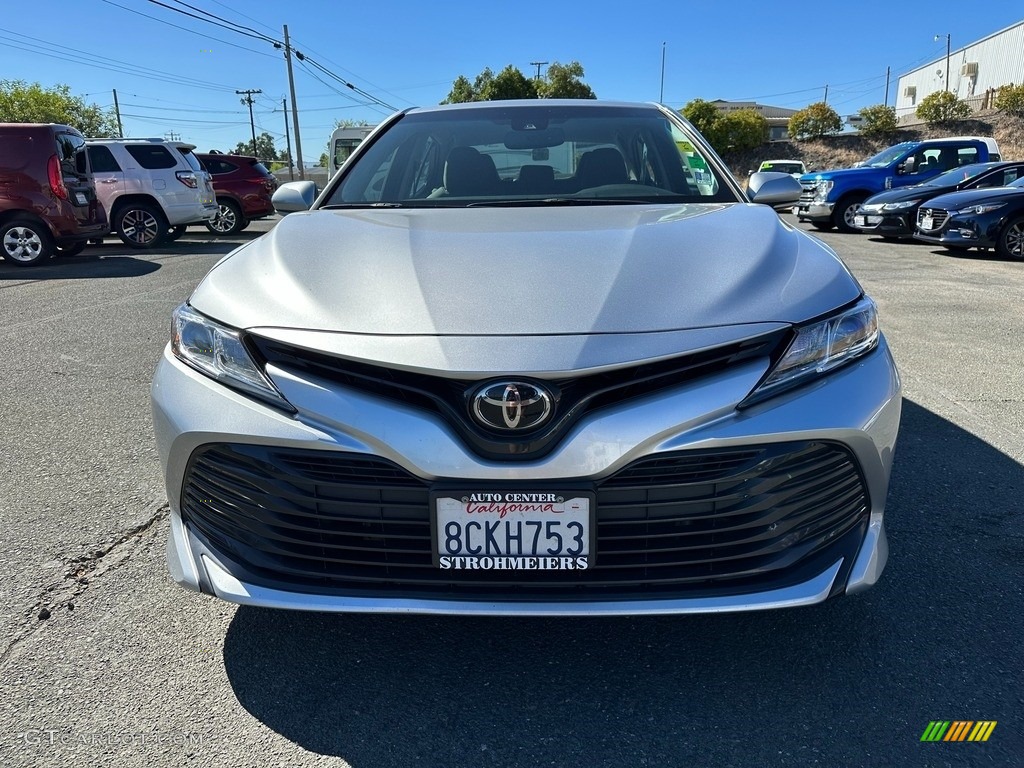 2018 Camry LE - Celestial Silver Metallic / Ash photo #2