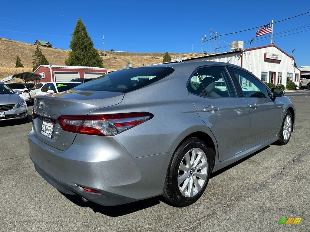 2018 Camry LE - Celestial Silver Metallic / Ash photo #6