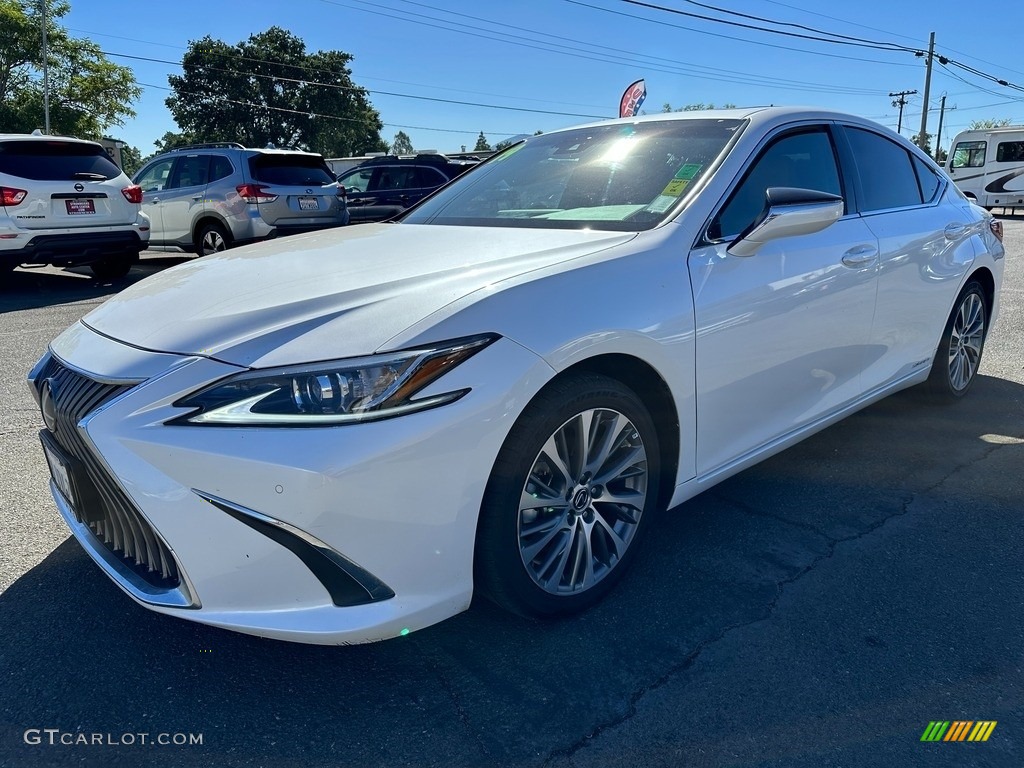 2019 ES 300h - Eminent White Pearl / Flaxen photo #3