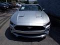 2019 Ingot Silver Ford Mustang EcoBoost Premium Convertible  photo #8
