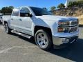 Summit White 2015 Chevrolet Silverado 1500 LTZ Crew Cab 4x4