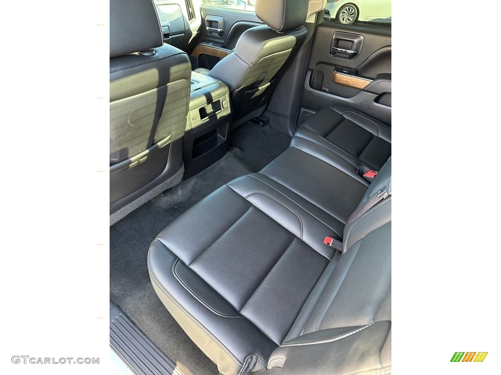Jet Black Interior 2015 Chevrolet Silverado 1500 LTZ Crew Cab 4x4 Photo #146383434