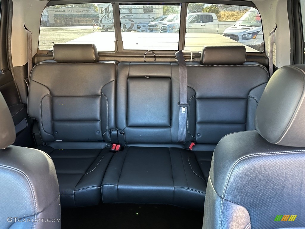 2015 Chevrolet Silverado 1500 LTZ Crew Cab 4x4 Rear Seat Photo #146383451