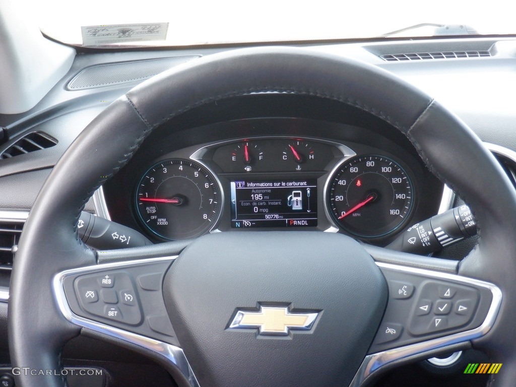 2018 Chevrolet Equinox LT AWD Medium Ash Gray Steering Wheel Photo #146383455
