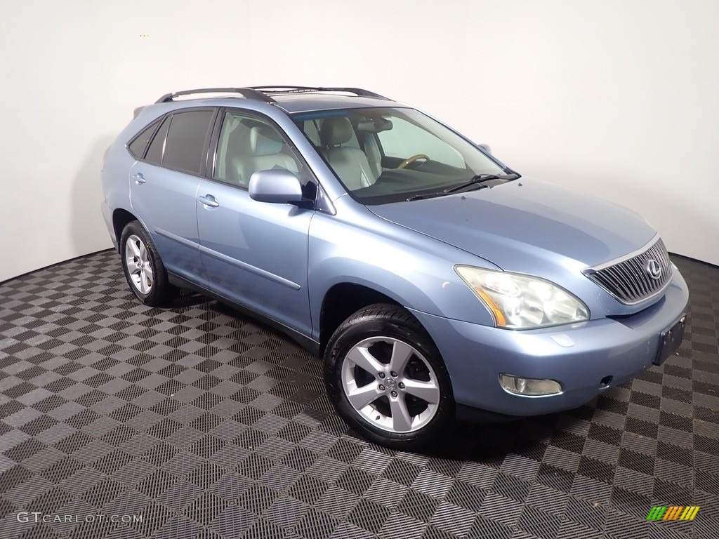 2006 RX 330 AWD - Breakwater Blue Metallic / Light Gray photo #6
