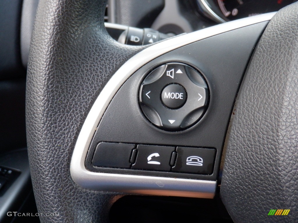 2019 Mitsubishi Outlander Sport ES AWC Black Steering Wheel Photo #146383605