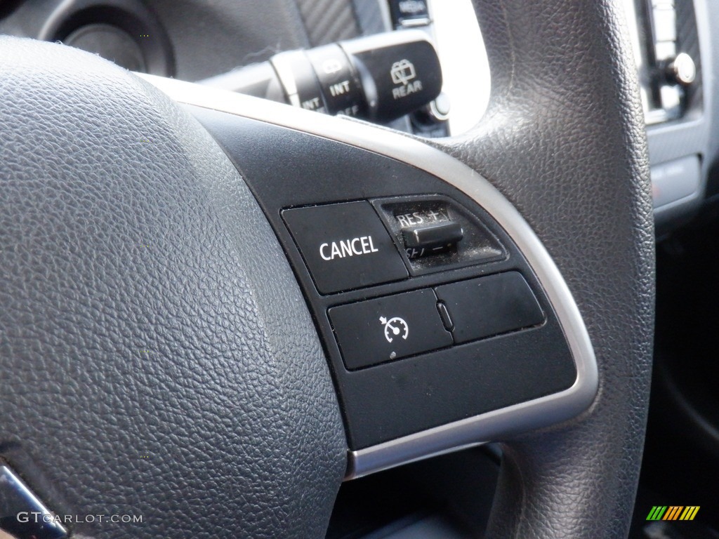 2019 Mitsubishi Outlander Sport ES AWC Black Steering Wheel Photo #146383616