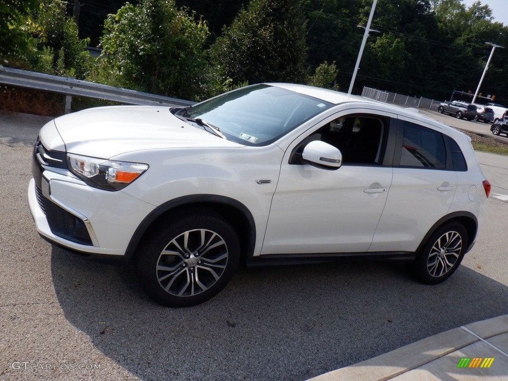 Pearl White 2019 Mitsubishi Outlander Sport ES AWC Exterior Photo #146383677