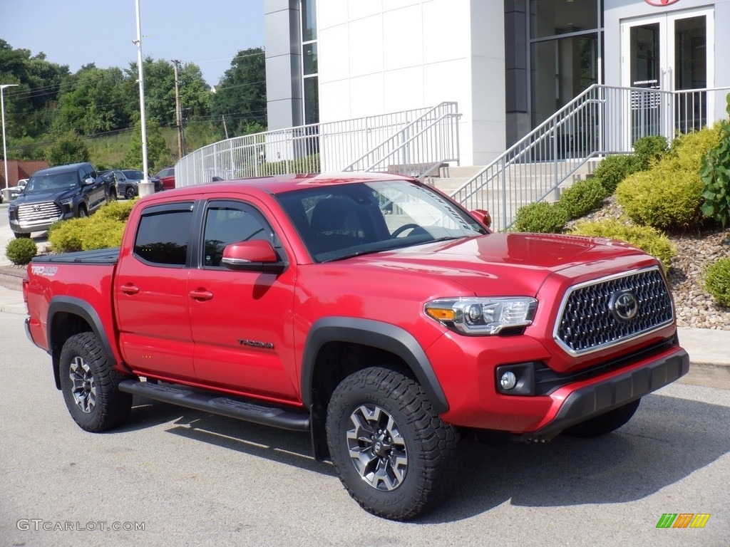 2019 Tacoma TRD Off-Road Double Cab 4x4 - Barcelona Red Metallic / Black photo #1