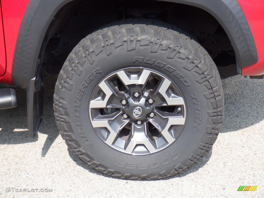 2019 Tacoma TRD Off-Road Double Cab 4x4 - Barcelona Red Metallic / Black photo #12