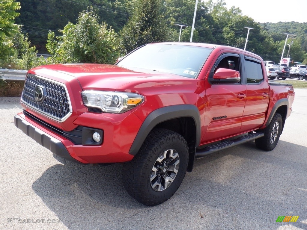 2019 Tacoma TRD Off-Road Double Cab 4x4 - Barcelona Red Metallic / Black photo #18