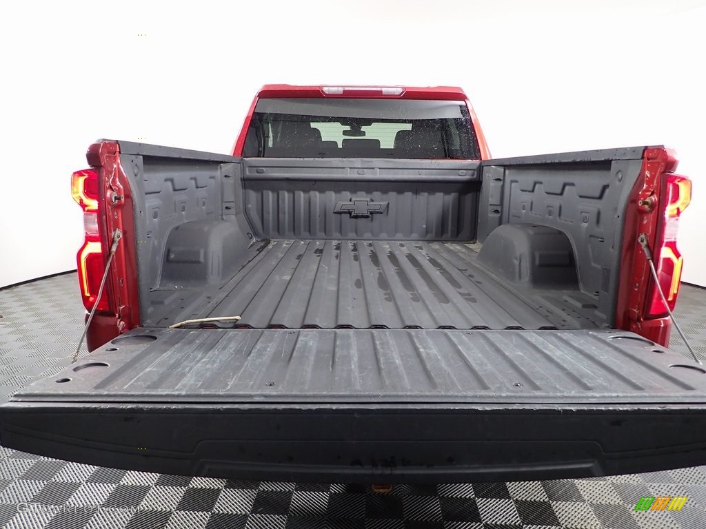 2021 Silverado 1500 Custom Crew Cab 4x4 - Red Hot / Jet Black photo #8