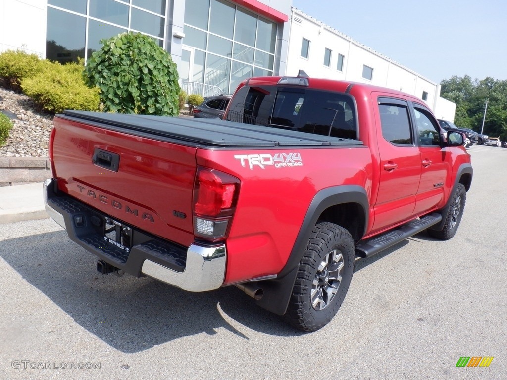 2019 Tacoma TRD Off-Road Double Cab 4x4 - Barcelona Red Metallic / Black photo #24
