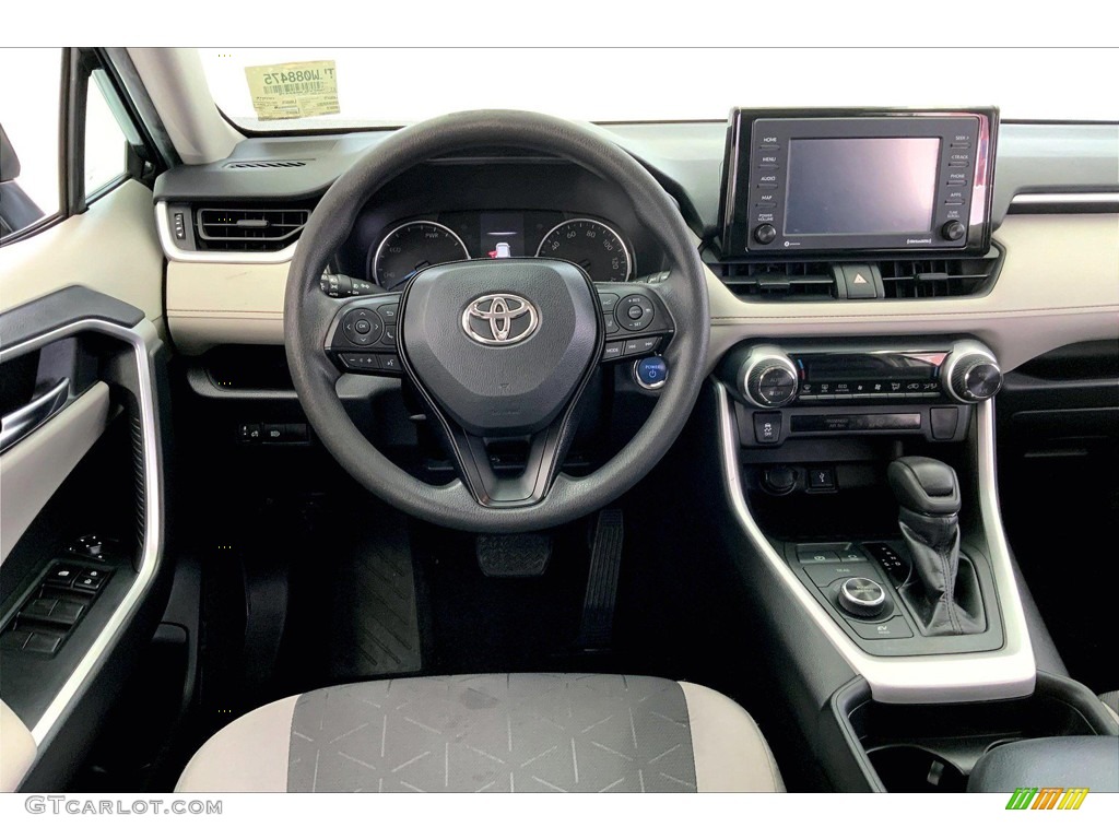 2020 Toyota RAV4 XLE AWD Hybrid Nutmeg Dashboard Photo #146385722