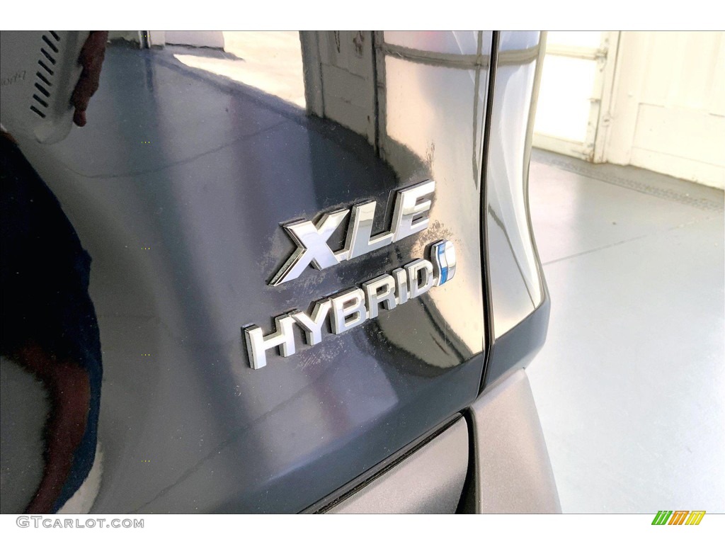 2020 RAV4 XLE AWD Hybrid - Midnight Black Metallic / Nutmeg photo #7