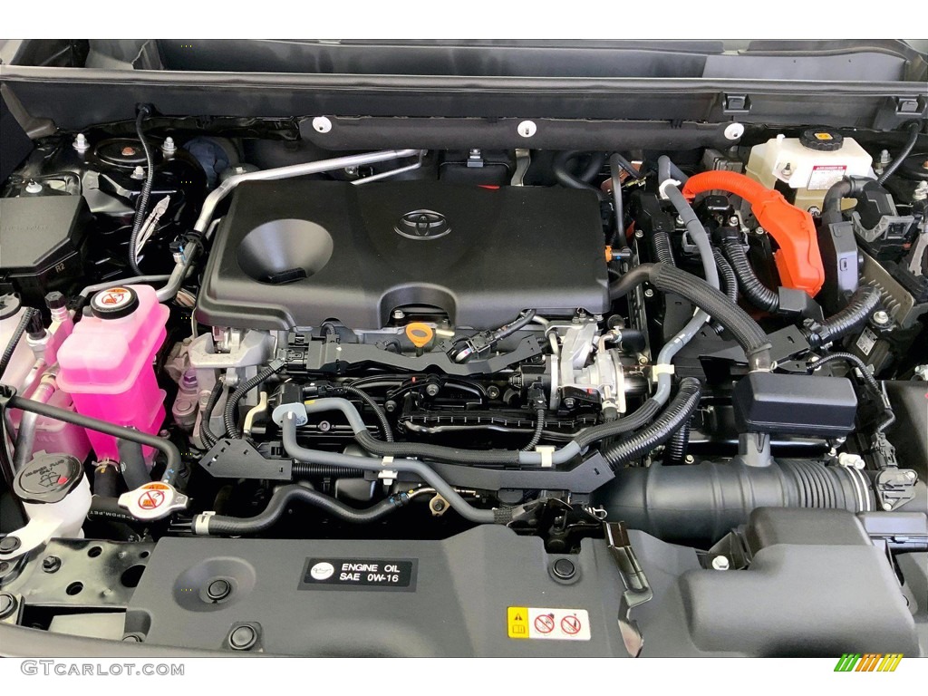 2020 Toyota RAV4 XLE AWD Hybrid Engine Photos