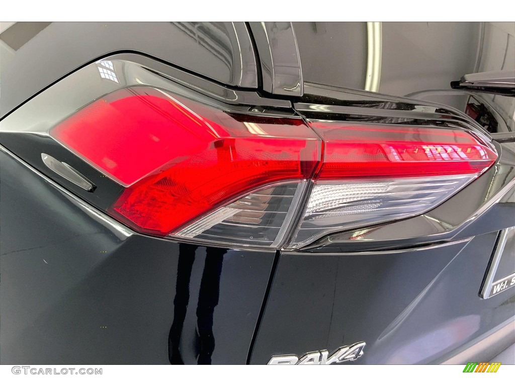 2020 RAV4 XLE AWD Hybrid - Midnight Black Metallic / Nutmeg photo #28