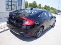 2020 Crystal Black Pearl Honda Civic EX Sedan  photo #8