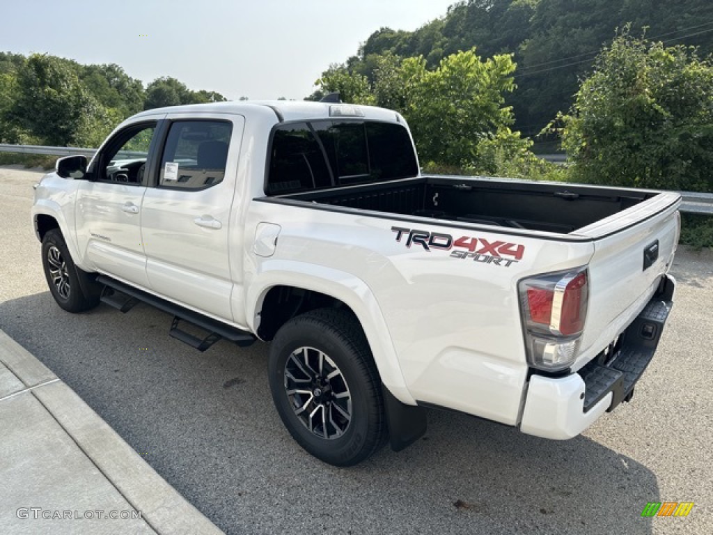 2023 Tacoma TRD Sport Double Cab 4x4 - Ice Cap / Black/Cement photo #2