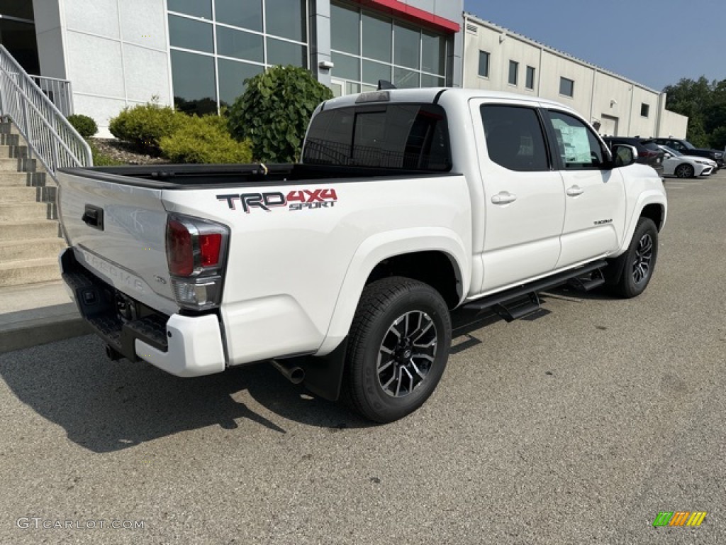 Ice Cap 2023 Toyota Tacoma TRD Sport Double Cab 4x4 Exterior Photo #146386215