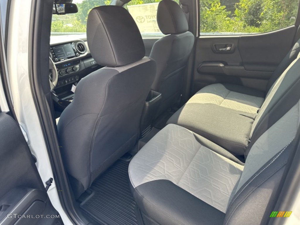 Black/Cement Interior 2023 Toyota Tacoma TRD Sport Double Cab 4x4 Photo #146386263