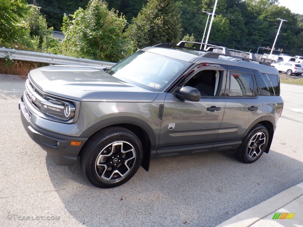 Carbonized Gray Metallic 2021 Ford Bronco Sport Big Bend 4x4 Exterior Photo #146386356