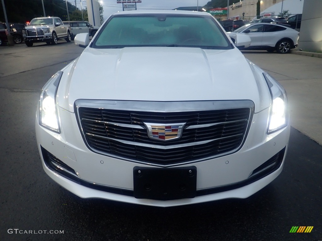 2017 ATS Luxury AWD - Crystal White Tricoat / Jet Black photo #8