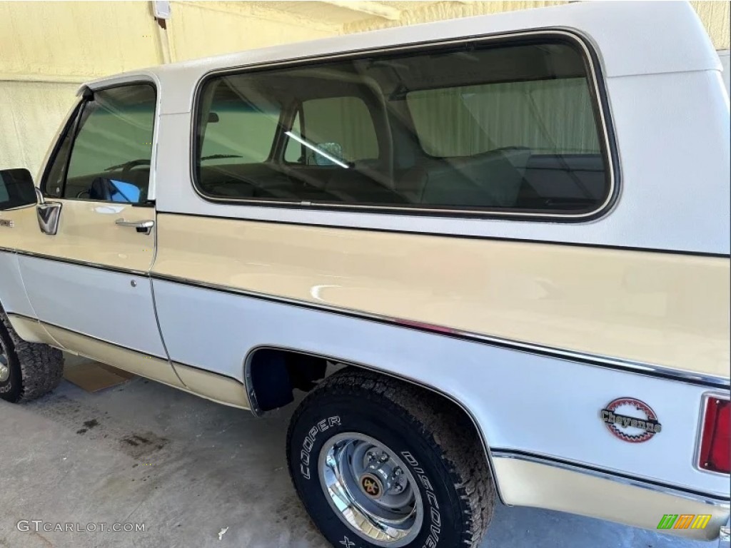 Santa Fe Tan 1975 Chevrolet Blazer K10 Cheyenne 4x4 Exterior Photo #146387147