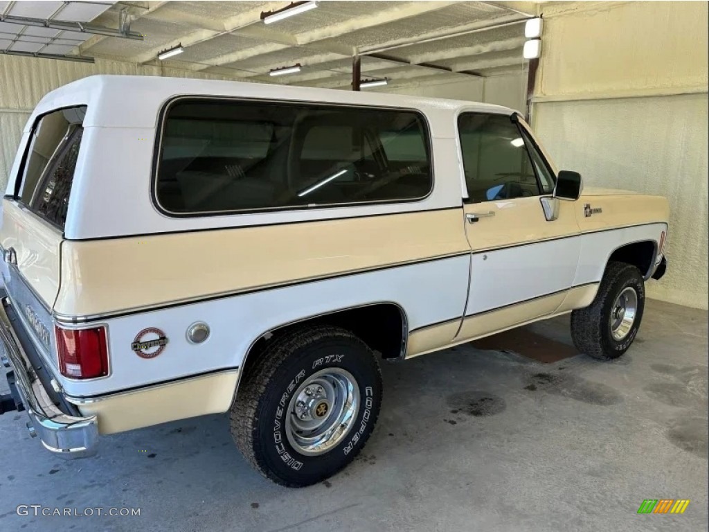 Santa Fe Tan 1975 Chevrolet Blazer K10 Cheyenne 4x4 Exterior Photo #146387171
