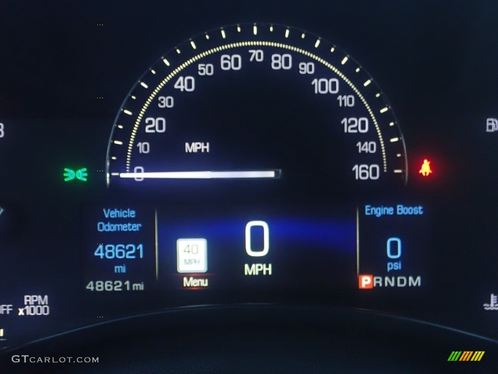 2017 Cadillac ATS Luxury AWD Gauges Photos