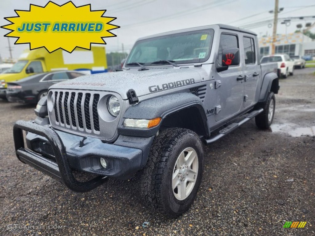 Billet Silver Metallic Jeep Gladiator