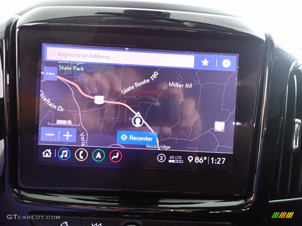 2020 Traverse LT AWD - Mosaic Black Metallic / Jet Black photo #5