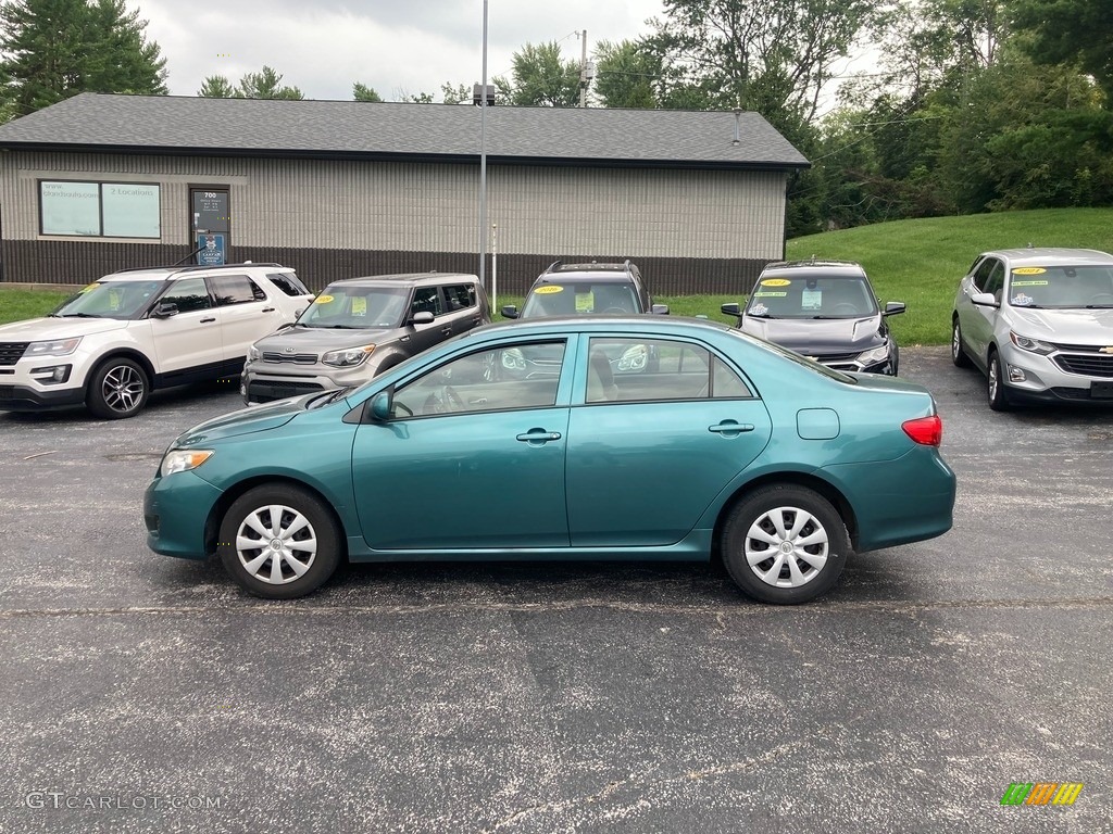 2010 Corolla LE - Capri Sea Metallic / Ash photo #1