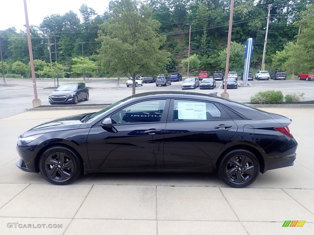 2023 Elantra SEL - Phantom Black / Black photo #6