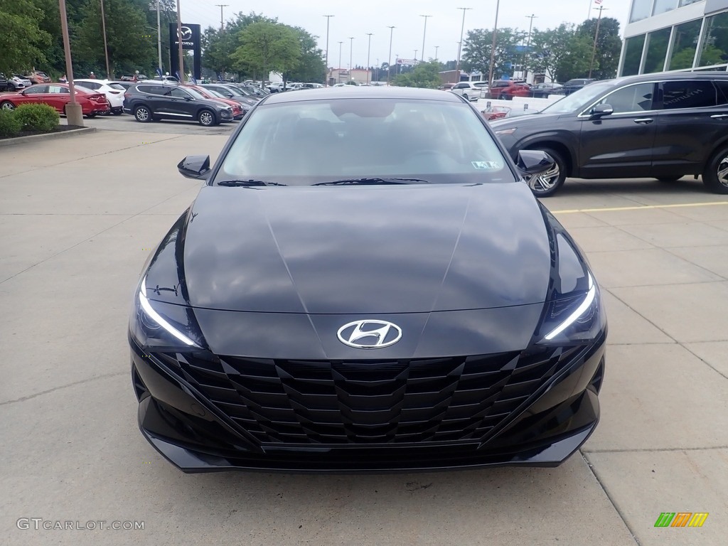 2023 Elantra SEL - Phantom Black / Black photo #8