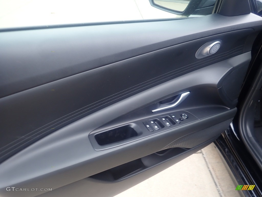 2023 Elantra SEL - Phantom Black / Black photo #14
