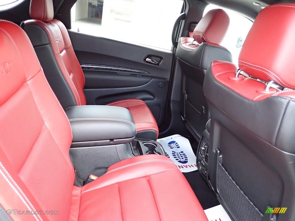 Black/Demonic Red Interior 2023 Dodge Durango SRT 392 AWD Photo #146388337