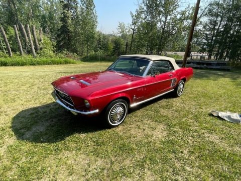 1967 Ford Mustang Convertible Data, Info and Specs