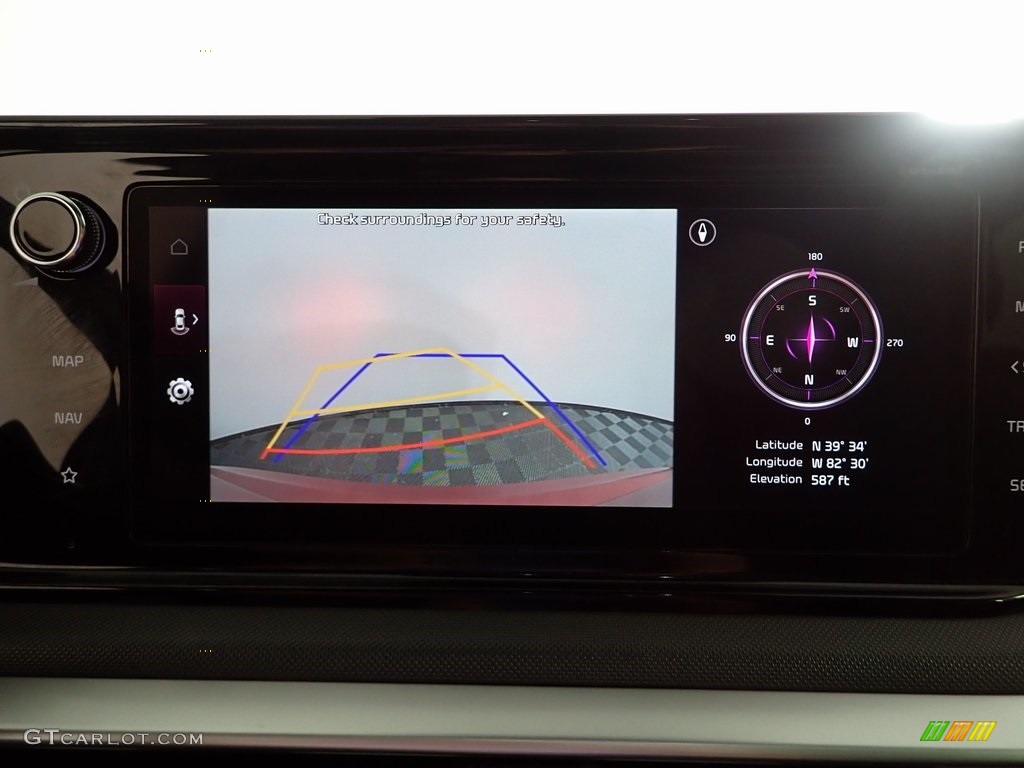 2022 K5 GT-Line AWD - Passion Red Tint Coat / Black photo #6