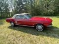  1967 Mustang Convertible Candyapple Red