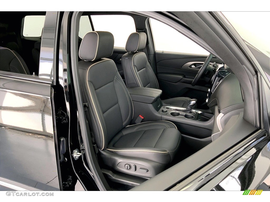 Jet Black Interior 2022 Chevrolet Traverse Premier Photo #146388617