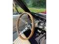 White 1967 Ford Mustang Convertible Steering Wheel