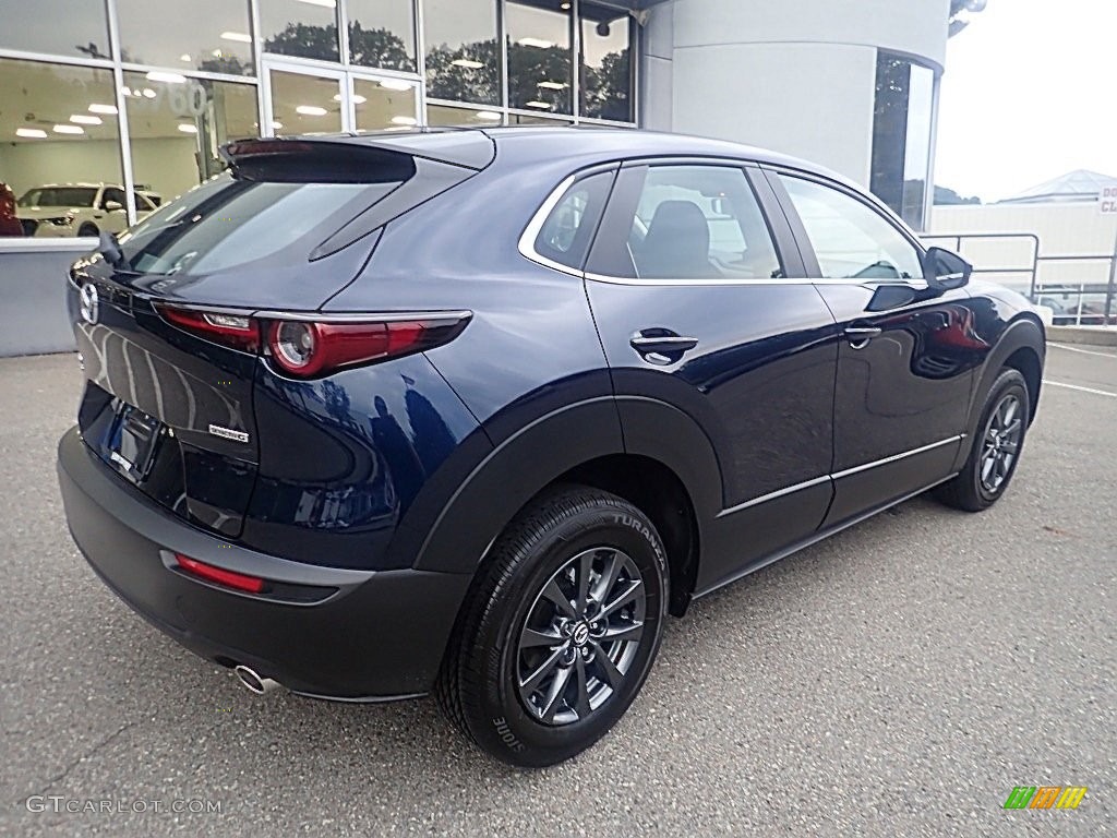 2023 CX-30 S AWD - Deep Crystal Blue Mica / Black photo #2