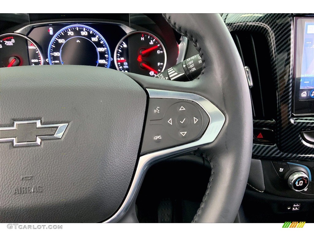 2022 Chevrolet Traverse Premier Jet Black Steering Wheel Photo #146388985